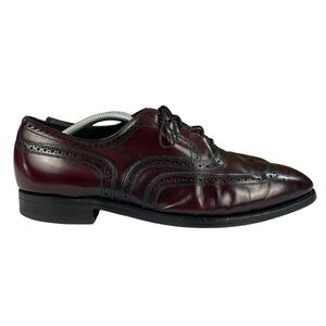 Johnston & Murphy Denby Navy Blue Suede Cap Toe Lace Up‎ Oxford Shoes http:// main image 4